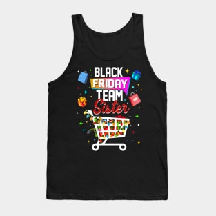 Black-Friday Team Sister Shopping Family Tank Top